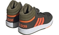 Buty młodzieżowe Adidas Hoops Mid 3.0 K Green GW4486