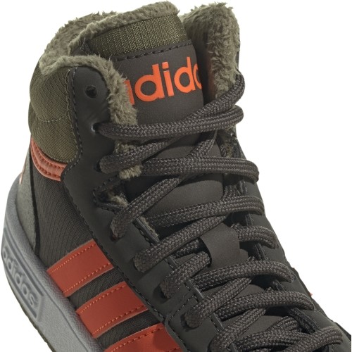 Buty młodzieżowe Adidas Hoops Mid 3.0 K Green GW4486