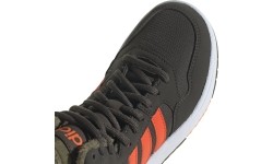 Buty młodzieżowe Adidas Hoops Mid 3.0 K Green GW4486