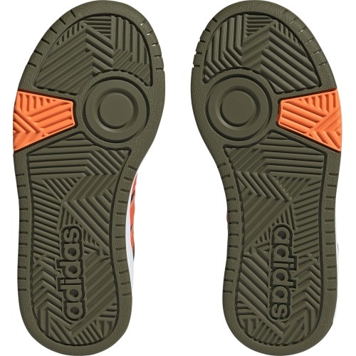 Buty młodzieżowe Adidas Hoops Mid 3.0 K Green GW4486