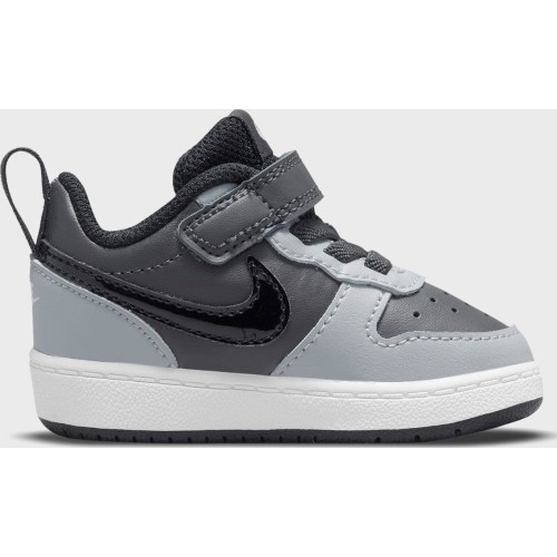 Buty dziecięce Nike Court Borough Low 2, szare BQ5453 014