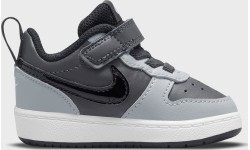 Buty dziecięce Nike Court Borough Low 2, szare BQ5453 014