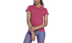 Reebok Palaidinė Moterims Wor Comm Cotton Tee Pink HI6913