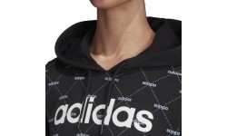 Adidas Džemperis W Core Fav Hdy Black