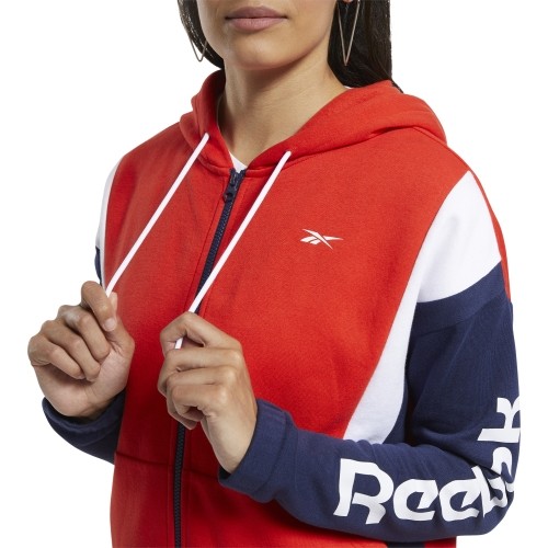 Reebok Džemperis Moterims Te Linear Logo Fl F Red