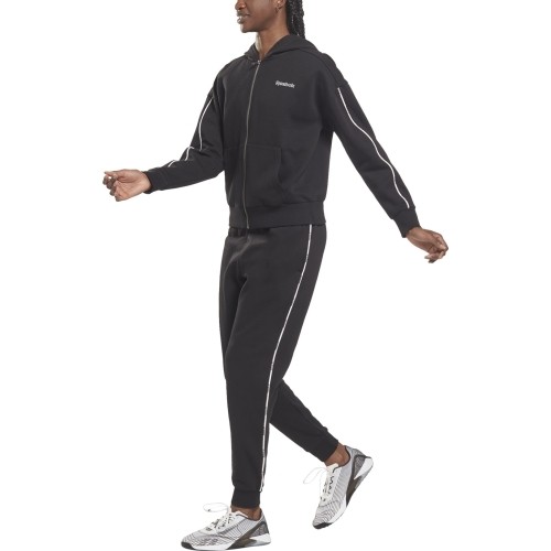 Dres damski Reebok Piping Pack Hooded czarny HE2275