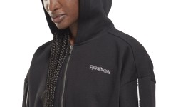 Dres damski Reebok Piping Pack Hooded czarny HE2275