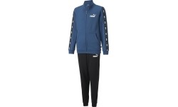 Puma dres dla nastolatków Tape Sweat Suit Blue Black 670114 17