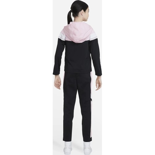 Dres dla dziewczynek Nike U NSW Poly Wvn Ovrly Pink Black CU9202 013