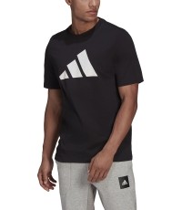 Adidas Marškinėliai Vyrams M Fi Tee Bos A Black