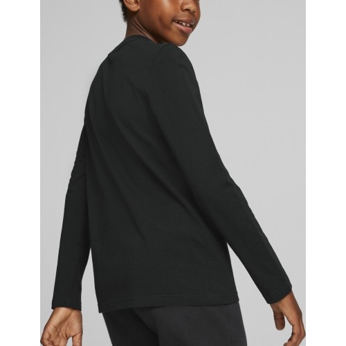 Koszulka młodzieżowa Puma Alpha Longsleeve Tee Black 670103 01