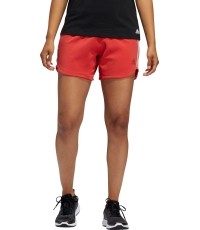 Adidas Šortai Moterims 3S Wvn Gym Shrt Red