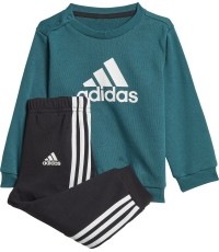 Adidas dres dla dzieci I Bos Jog Ft Green Black HF8822