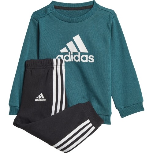 Adidas dres dla dzieci I Bos Jog Ft Green Black HF8822