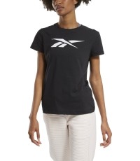 Reebok Palaidinė Moterims Te Graphic Vector T Black