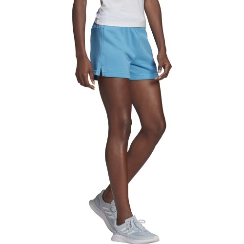 Adidas szorty damskie W Lin Ft Short Blue HD1701