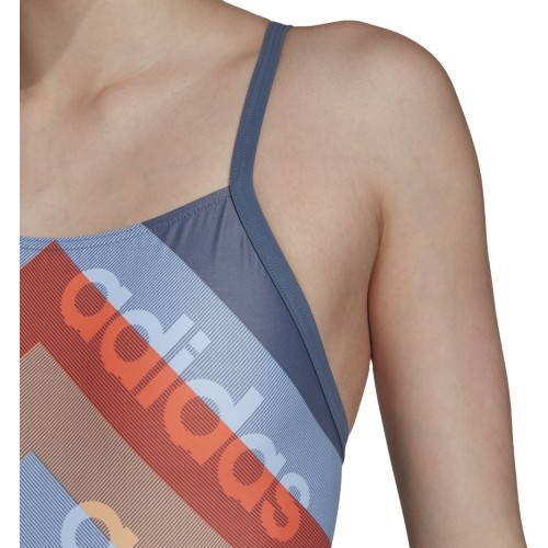 Strój kąpielowy Adidas Fit 1Pc Lin, niebieski DY5892