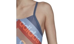 Strój kąpielowy Adidas Fit 1Pc Lin, niebieski DY5892