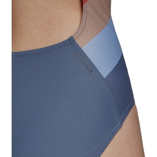 Strój kąpielowy Adidas Fit 1Pc Lin, niebieski DY5892