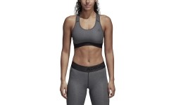 Stanik sportowy Adidas Drst Ask Spr H Grey CF6607