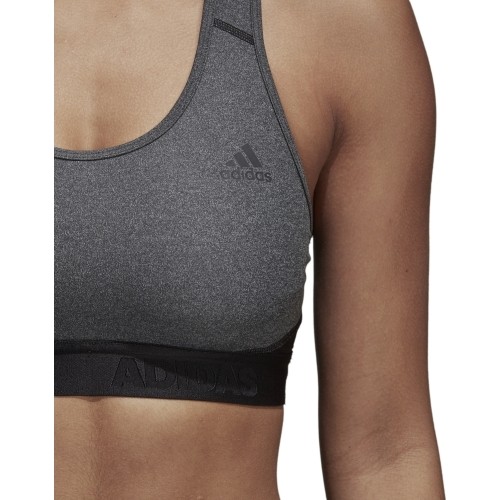 Stanik sportowy Adidas Drst Ask Spr H Grey CF6607