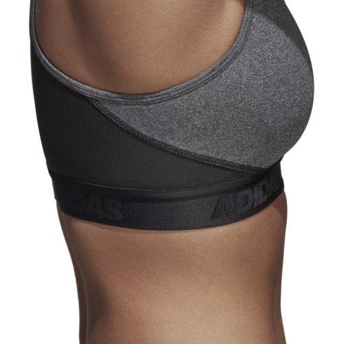 Stanik sportowy Adidas Drst Ask Spr H Grey CF6607