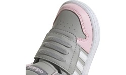 Adidas Hoops Mid 2.0 I buty dziecięce, szaro-różowe GZ7779