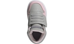 Adidas Hoops Mid 2.0 I buty dziecięce, szaro-różowe GZ7779