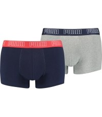 Bokserki męskie Puma Basic Trunk, niebiesko-szare 935015 06