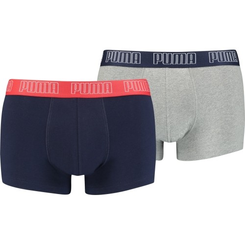 Bokserki męskie Puma Basic Trunk, niebiesko-szare 935015 06