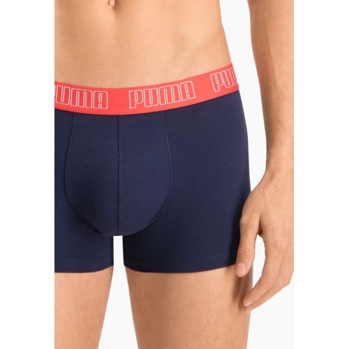 Bokserki męskie Puma Basic Trunk, niebiesko-szare 935015 06