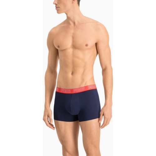 Bokserki męskie Puma Basic Trunk, niebiesko-szare 935015 06