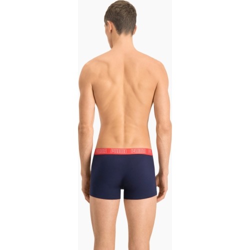 Bokserki męskie Puma Basic Trunk, niebiesko-szare 935015 06