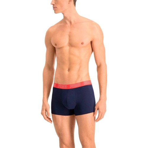 Bokserki męskie Puma Basic Trunk, niebiesko-szare 935015 06
