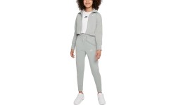 Dres dziewczęcy Nike G NSW HW Trk Suit szary DD6302 077