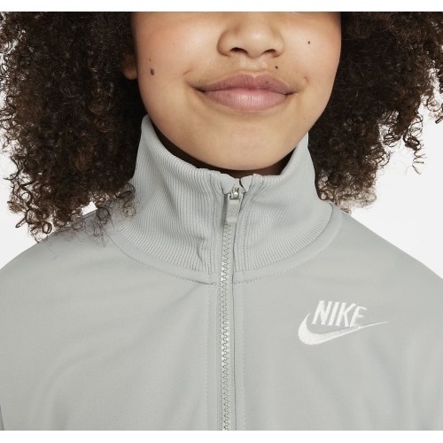 Dres dziewczęcy Nike G NSW HW Trk Suit szary DD6302 077