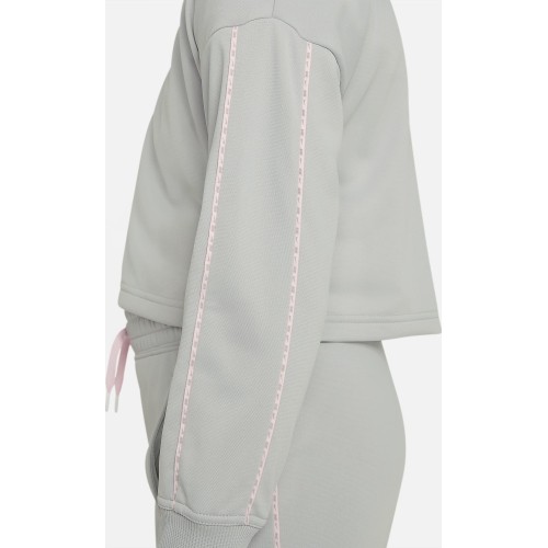 Dres dziewczęcy Nike G NSW HW Trk Suit szary DD6302 077
