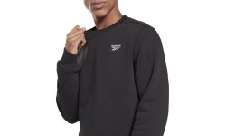 Reebok Džemperis Vyrams Ri Fleece Crew Black