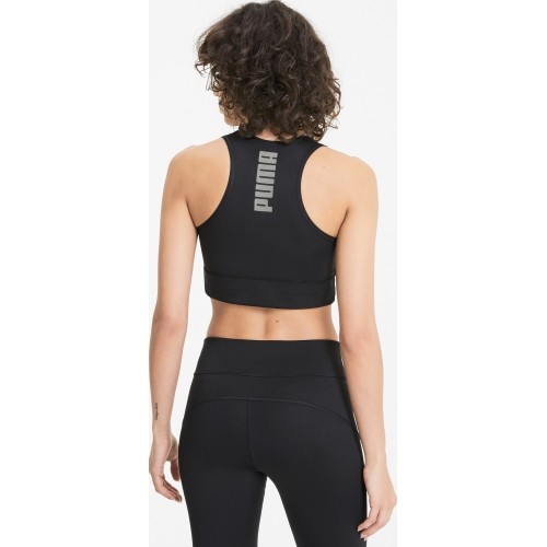 Stanik sportowy Puma RTG Crop Top czarny 581474 01