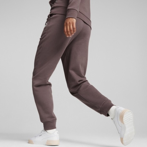 Spodnie damskie Puma Ess+ Embroidery Dusty Plum 670007 75