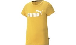 Puma Palaidinė Moterims Ess Logo Tee Yellow