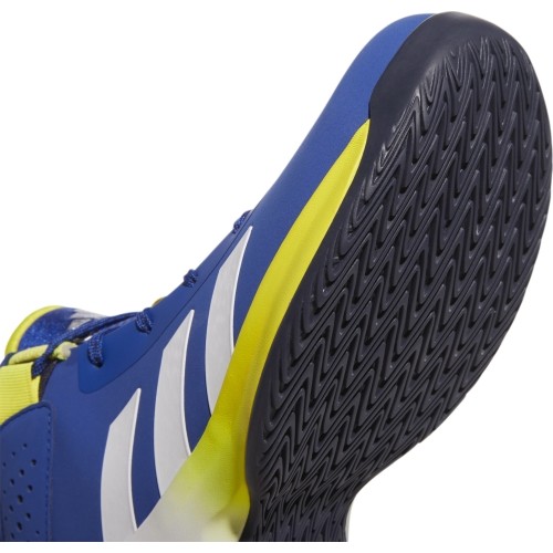 Buty młodzieżowe Adidas Cross Em Up 5 K Wide niebieskie GX4792