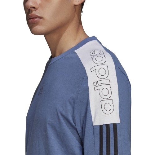 Koszulka męska Adidas M CB Lin T, niebieska
