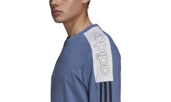 Koszulka męska Adidas M CB Lin T, niebieska