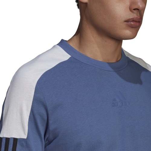 Koszulka męska Adidas M CB Lin T, niebieska