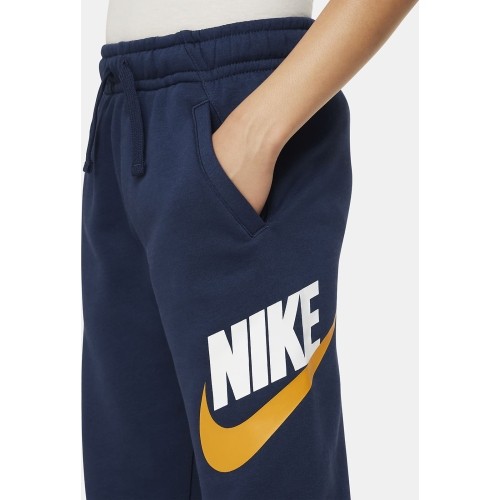 Spodnie młodzieżowe Nike B NSW Club + HBR Pant, granatowe CJ7863 414