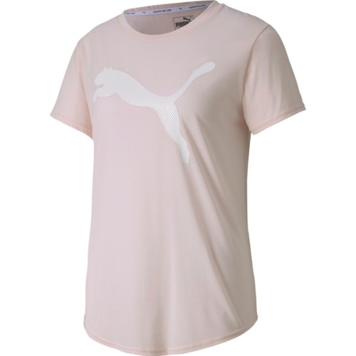 Koszulka damska Puma Evostripe Tee, różowa, 581241 17