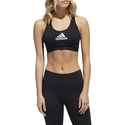 Damski stanik sportowy Adidas Drst Ask, czarny, GH4788