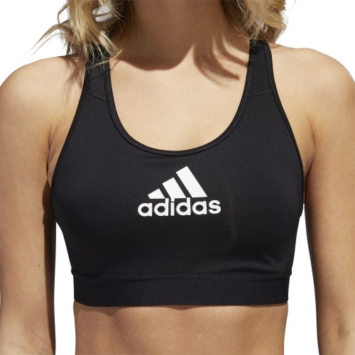Damski stanik sportowy Adidas Drst Ask, czarny, GH4788