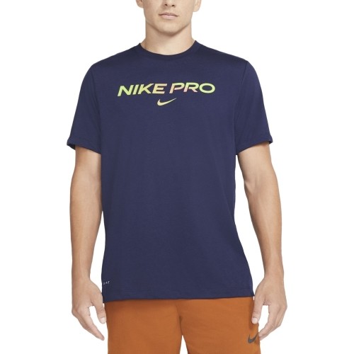 Koszulka męska Nike Pro DB, niebieska